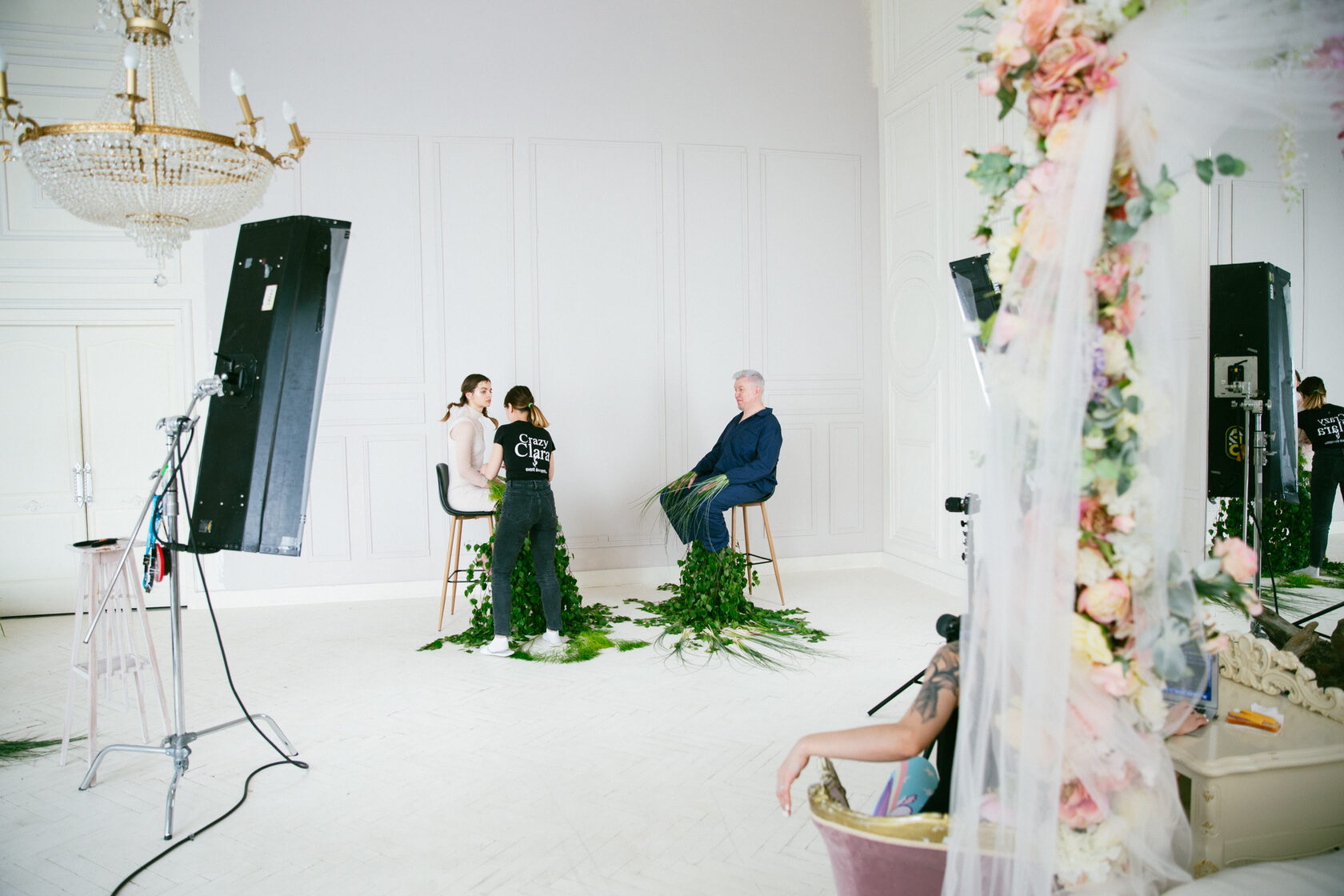SHOOTING OF A MUSIC VIDEO